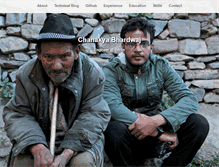 Tablet Screenshot of chanakyabhardwaj.com